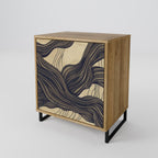 UNIFIED FRAGMENTS 1-Door Sideboard in Oak Effect