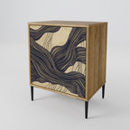 UNIFIED FRAGMENTS 1-Door Sideboard in Oak Effect