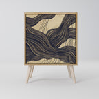 UNIFIED FRAGMENTS 1-Door Sideboard in Oak Effect