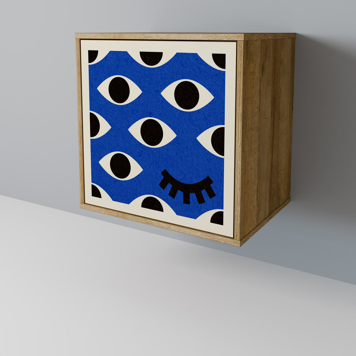 GEOMETRIC EYES Aparador de 1 Puerta