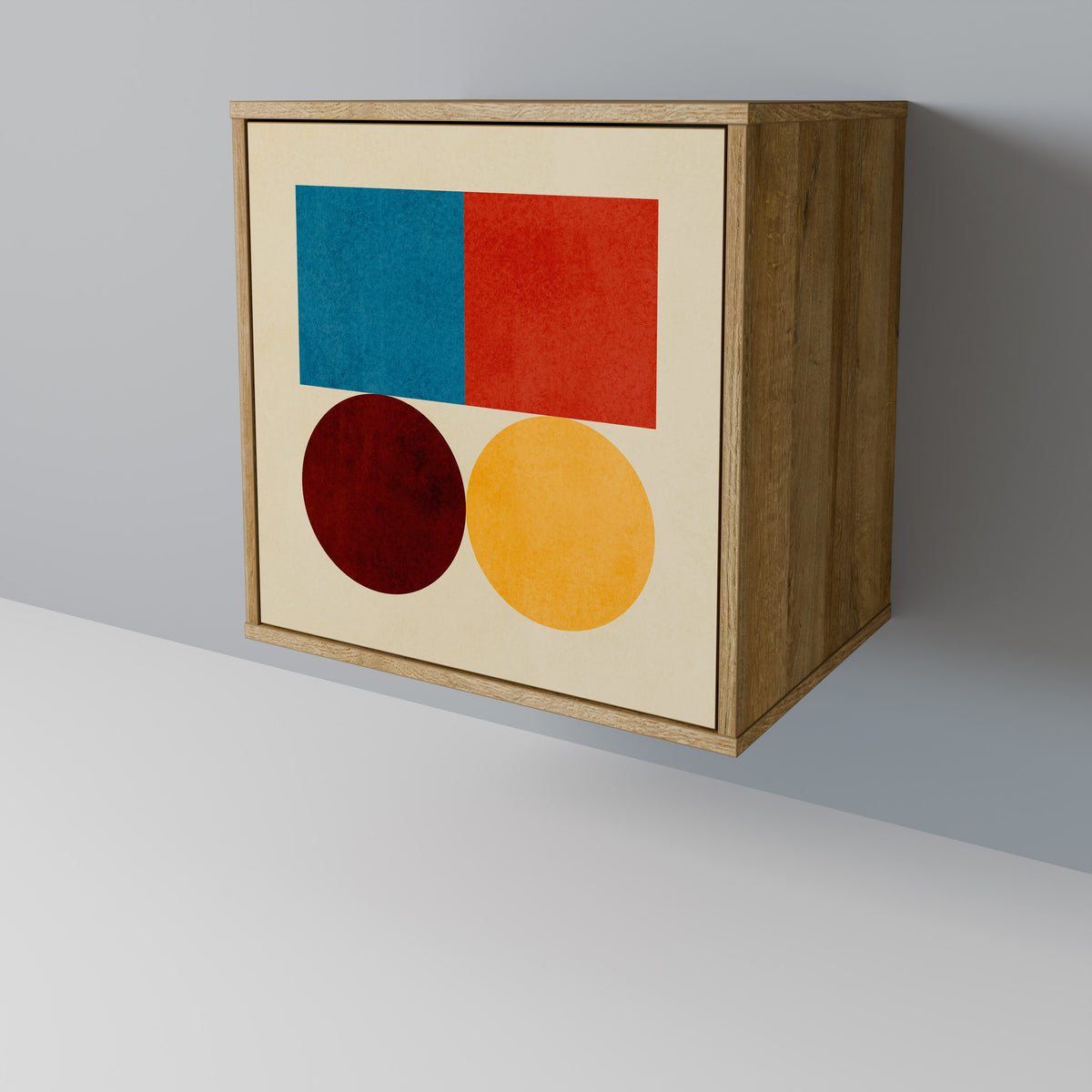 GEOMETRIC PUZZLE Aparador de 1 Puerta