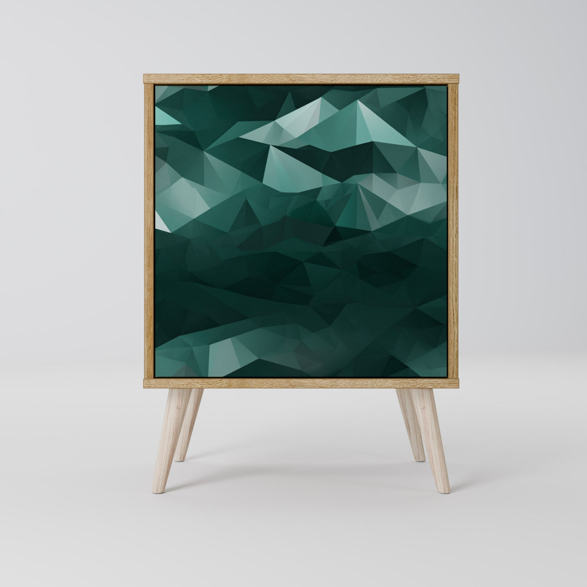 POLYGONAL FLOATING Aparador de 1 Puerta