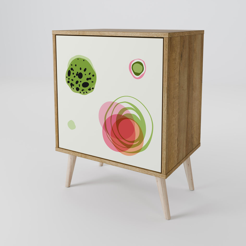 COLORFUL COSMOS Aparador de 1 Puerta