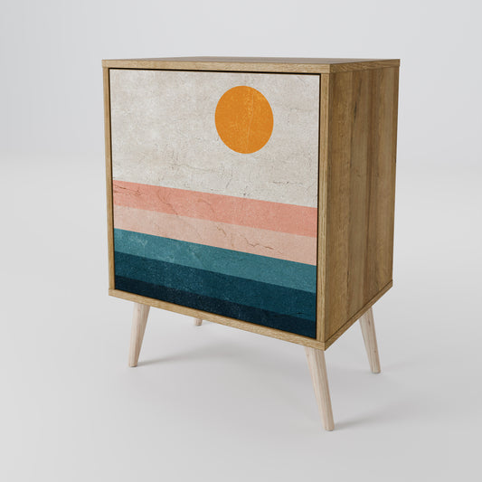 TWO HALVES 1-Door Sideboard