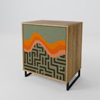 SIMPLE SOLUTIONS 1-Door Sideboard in Oak Effect