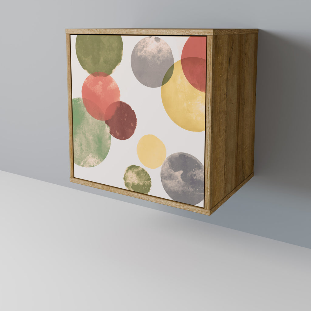 FLEETING HAPPINESS 1-Door Sideboard in Oak Effect