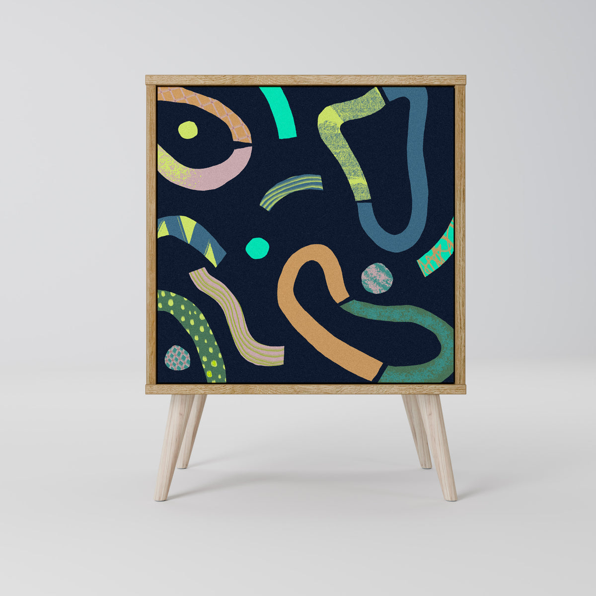 CONTRAST DANCE 1-Door Sideboard