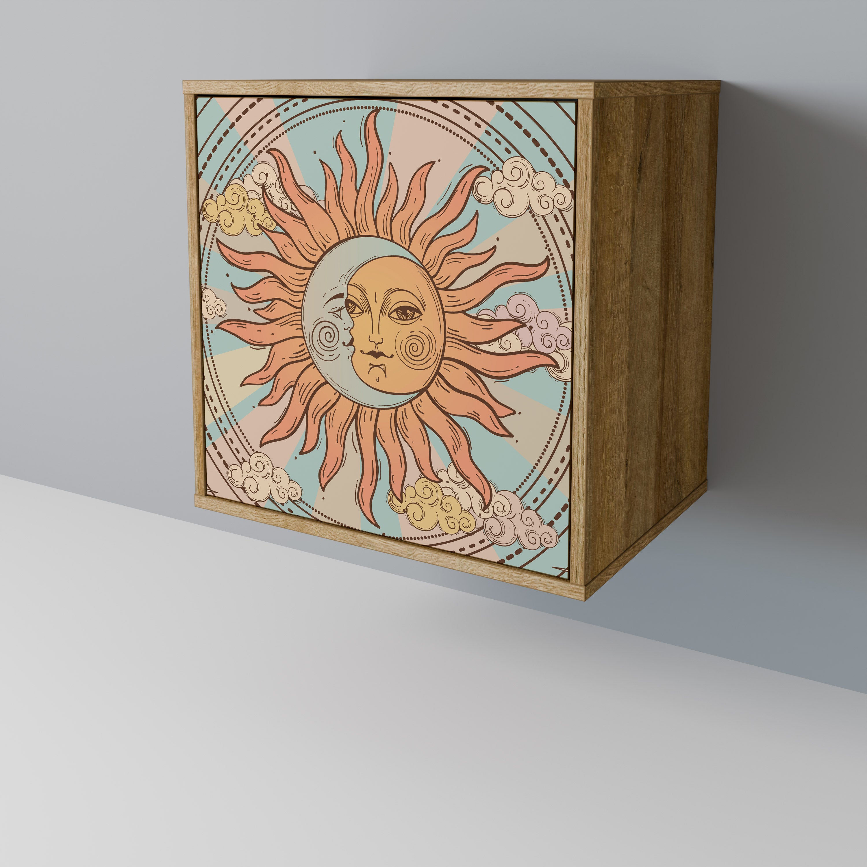 MYSTICAL STRUCTURE 1-Door Sideboard