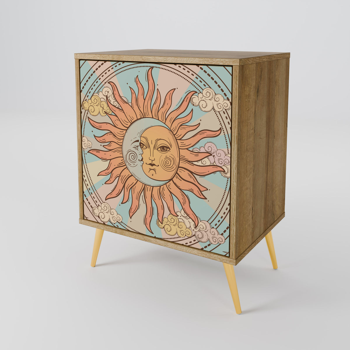 MYSTICAL STRUCTURE 1-Door Sideboard
