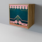 ROYAL COMPOSITION 1-Door Sideboard in Oak Effect