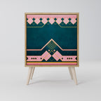 ROYAL COMPOSITION 1-Door Sideboard in Oak Effect