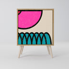 GEOMETRIC RHAPSODY 1-Door Sideboard