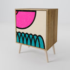 GEOMETRIC RHAPSODY 1-Door Sideboard
