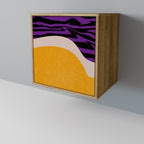 INDEPENDENT BORDER 1-Door Sideboard in Oak Effect