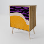 INDEPENDENT BORDER 1-Door Sideboard in Oak Effect