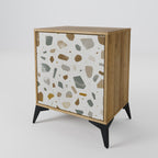 PIECES OF TOMORROW 1-Door Sideboard in Oak Effect