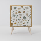 PIECES OF TOMORROW 1-Door Sideboard in Oak Effect