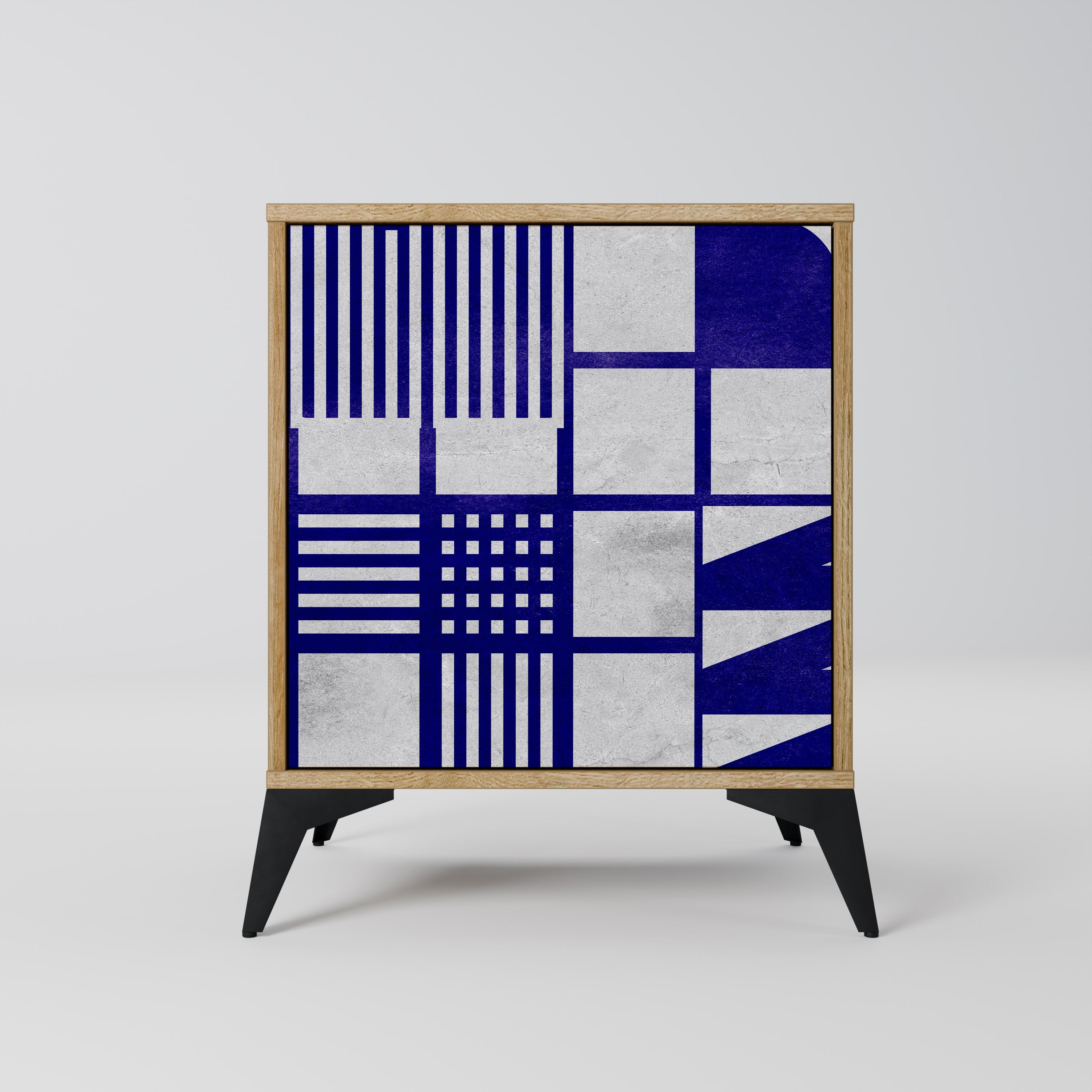 THE RIGHT PLACES 1-Door Sideboard in Oak Effect