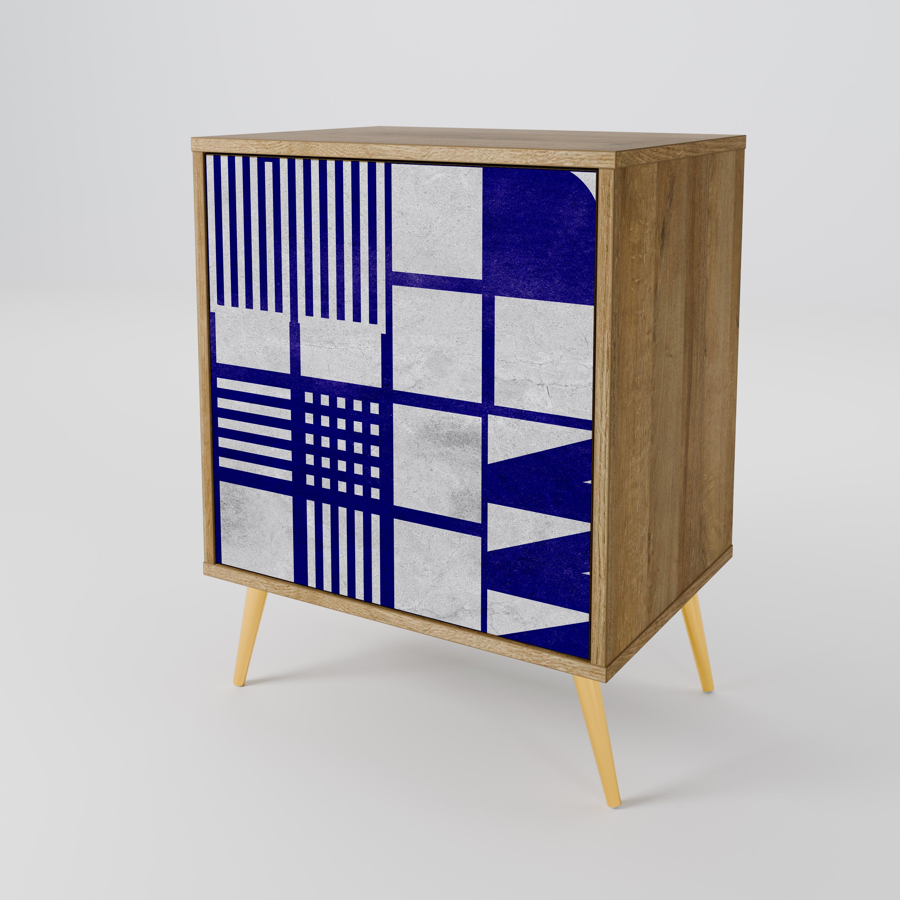 THE RIGHT PLACES 1-Door Sideboard in Oak Effect