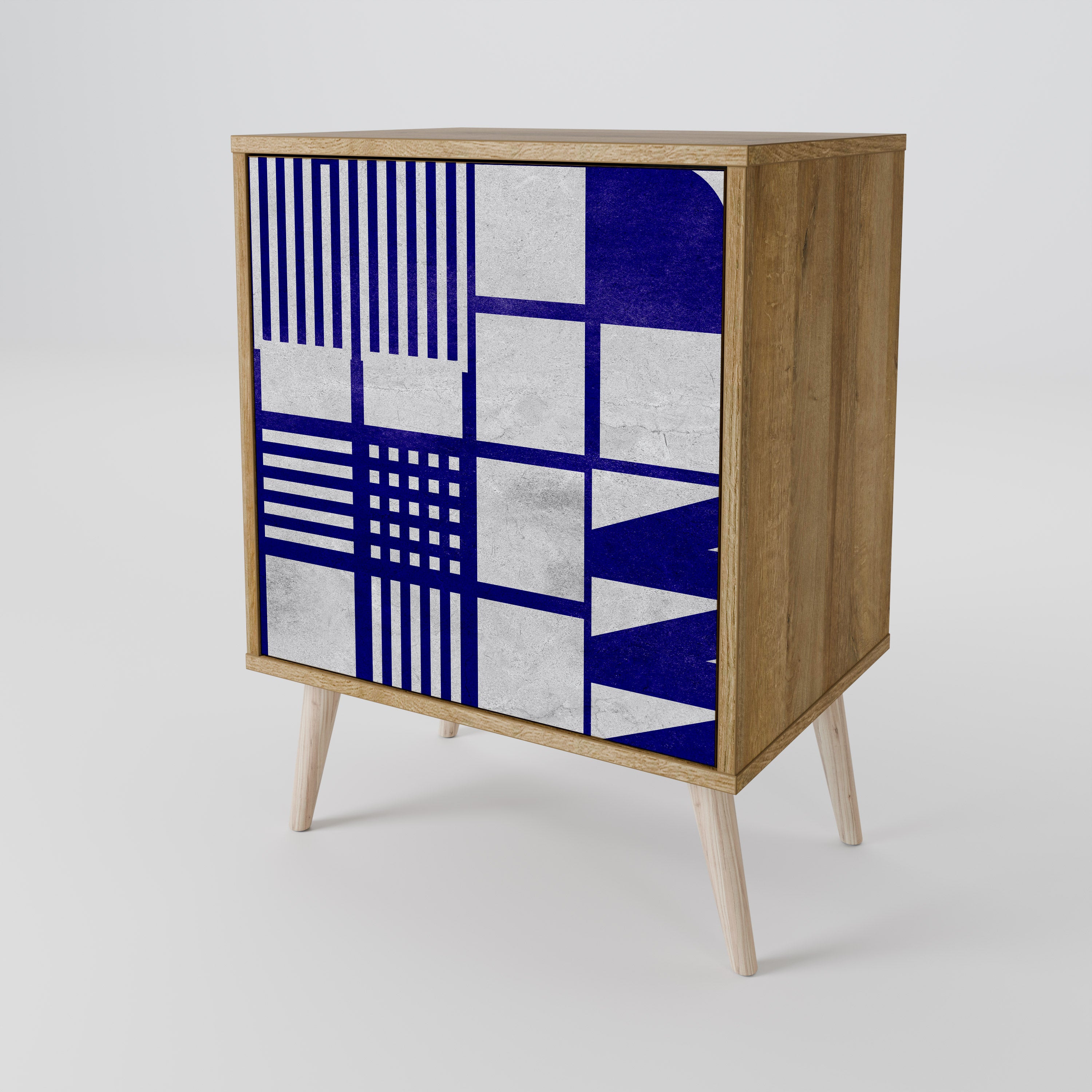 THE RIGHT PLACES 1-Door Sideboard in Oak Effect