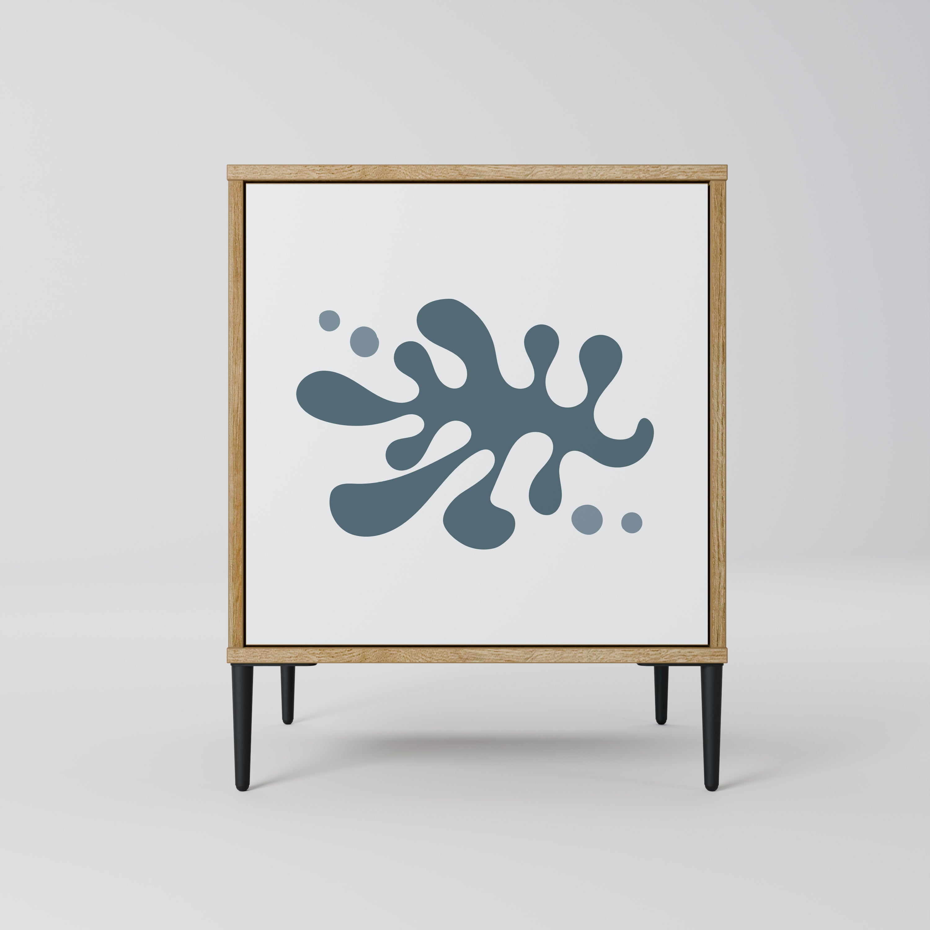 WONDERLAND VEGETATION 1-Door Sideboard in Oak Effect