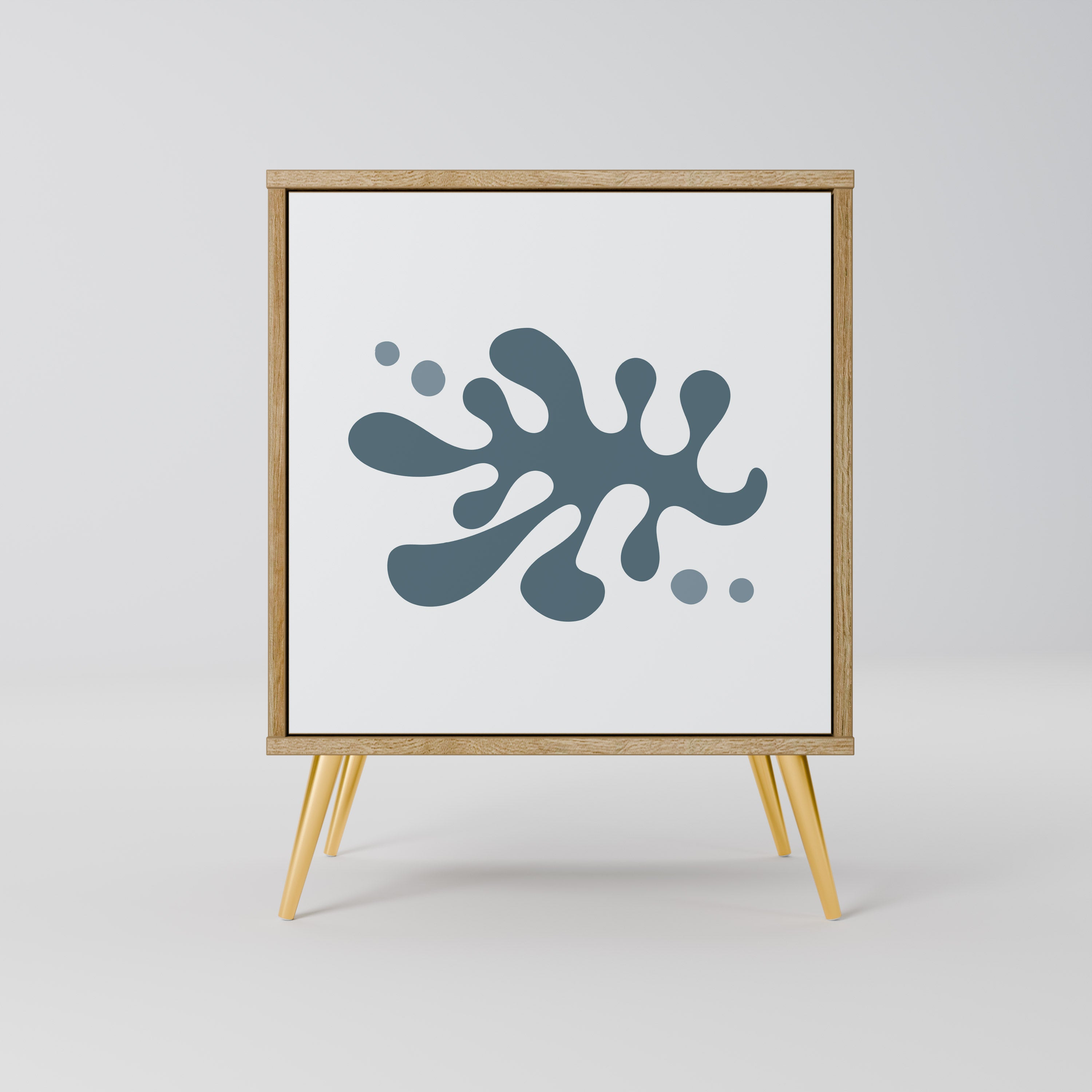 WONDERLAND VEGETATION 1-Door Sideboard in Oak Effect