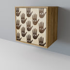 SEE MORE 1-Door Sideboard in Oak Effect