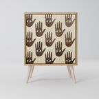 SEE MORE 1-Door Sideboard in Oak Effect