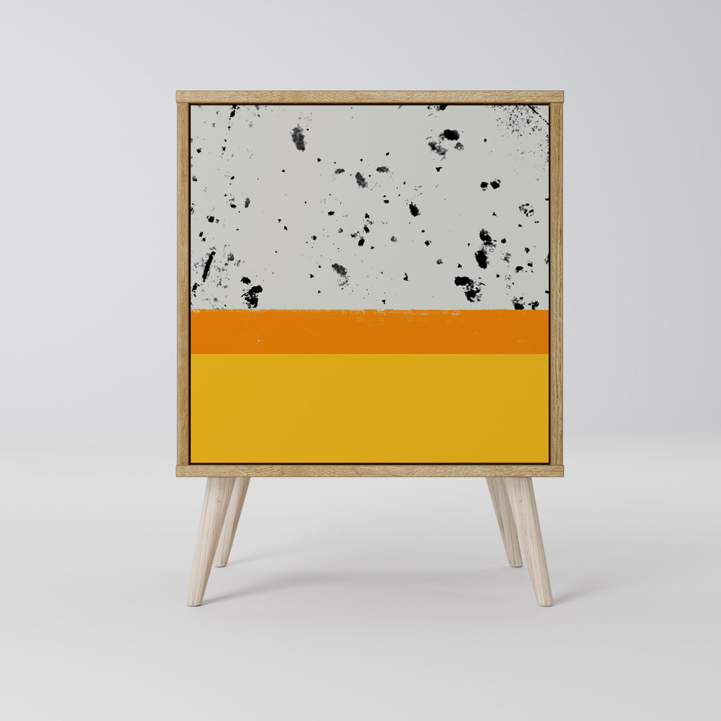 DYED BY ORANGE 1-Door Sideboard