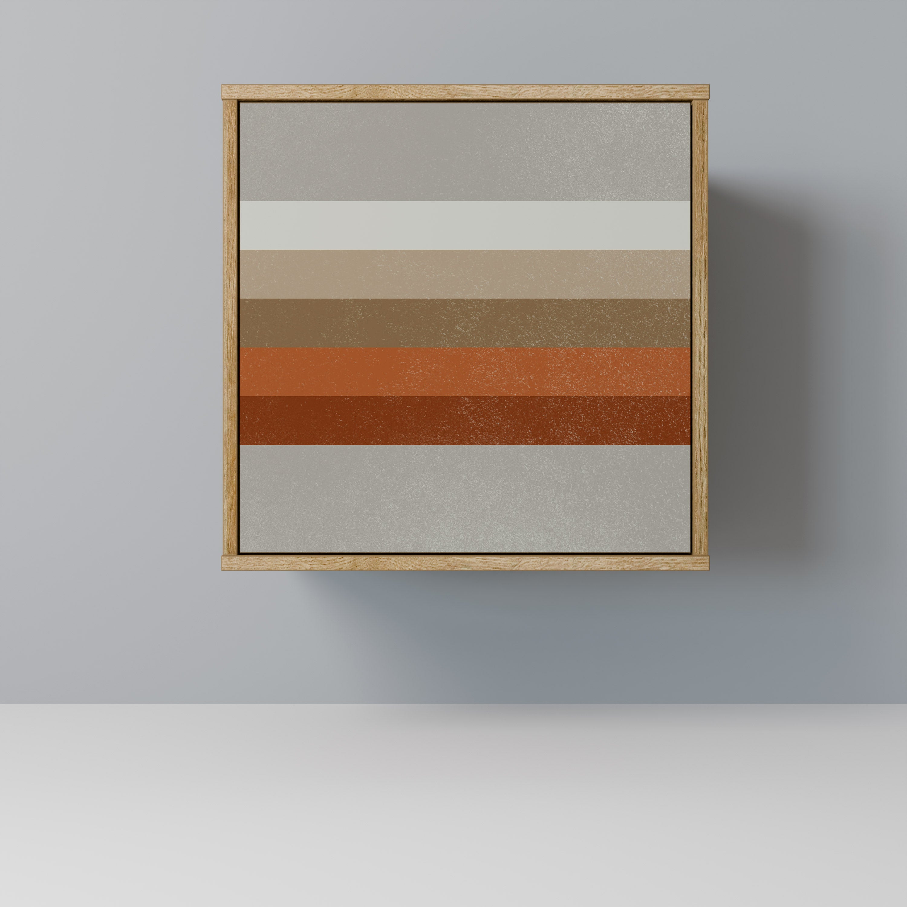 PECULIAR TRAIL 1-Door Sideboard in Oak Effect