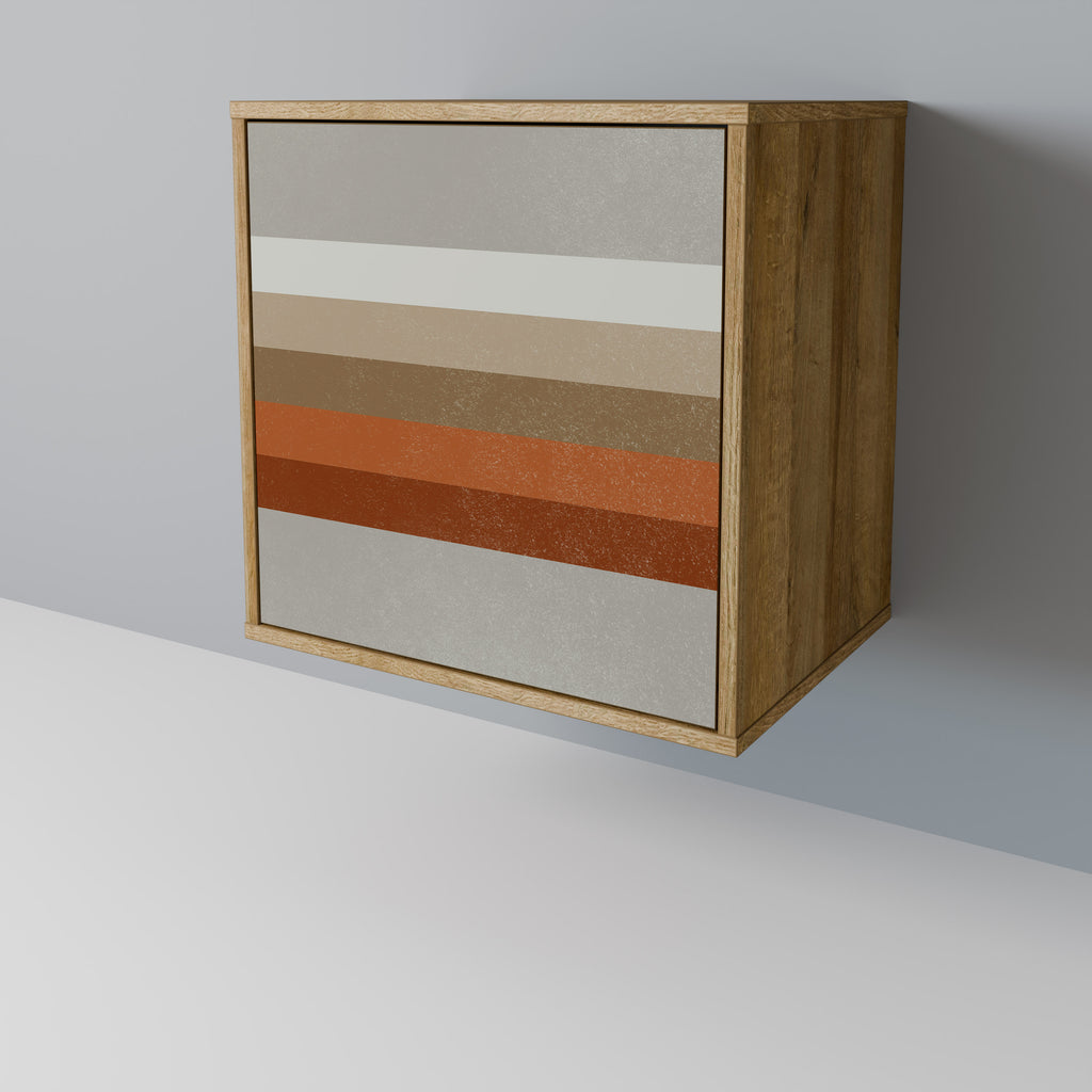 PECULIAR TRAIL 1-Door Sideboard in Oak Effect