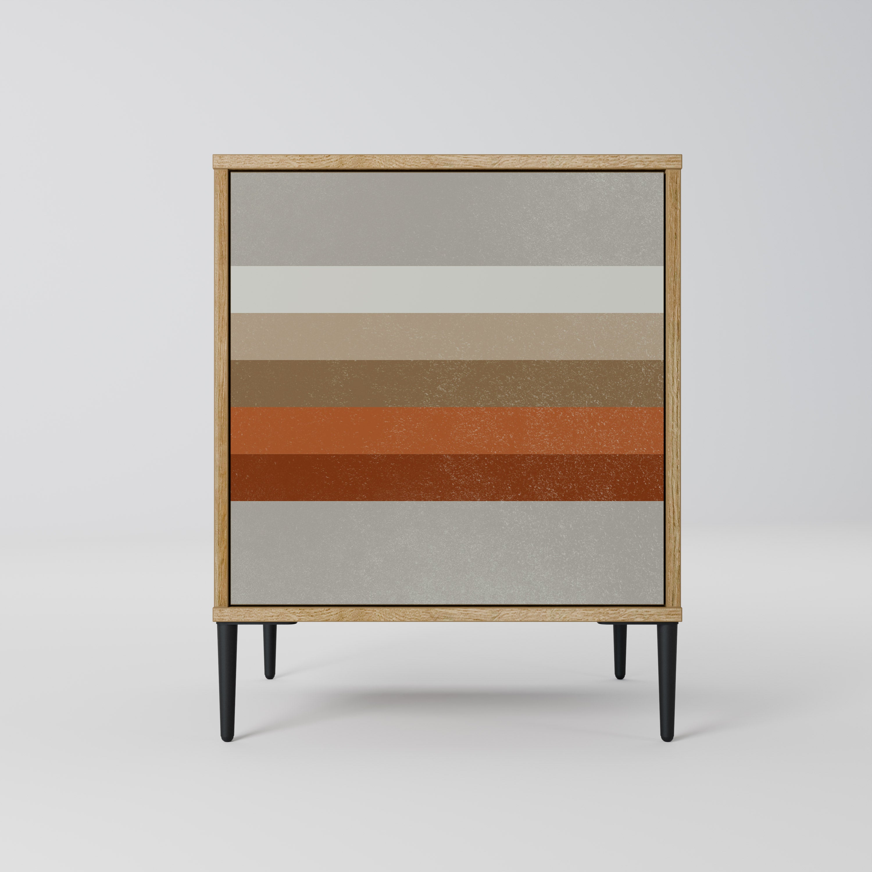 PECULIAR TRAIL 1-Door Sideboard in Oak Effect