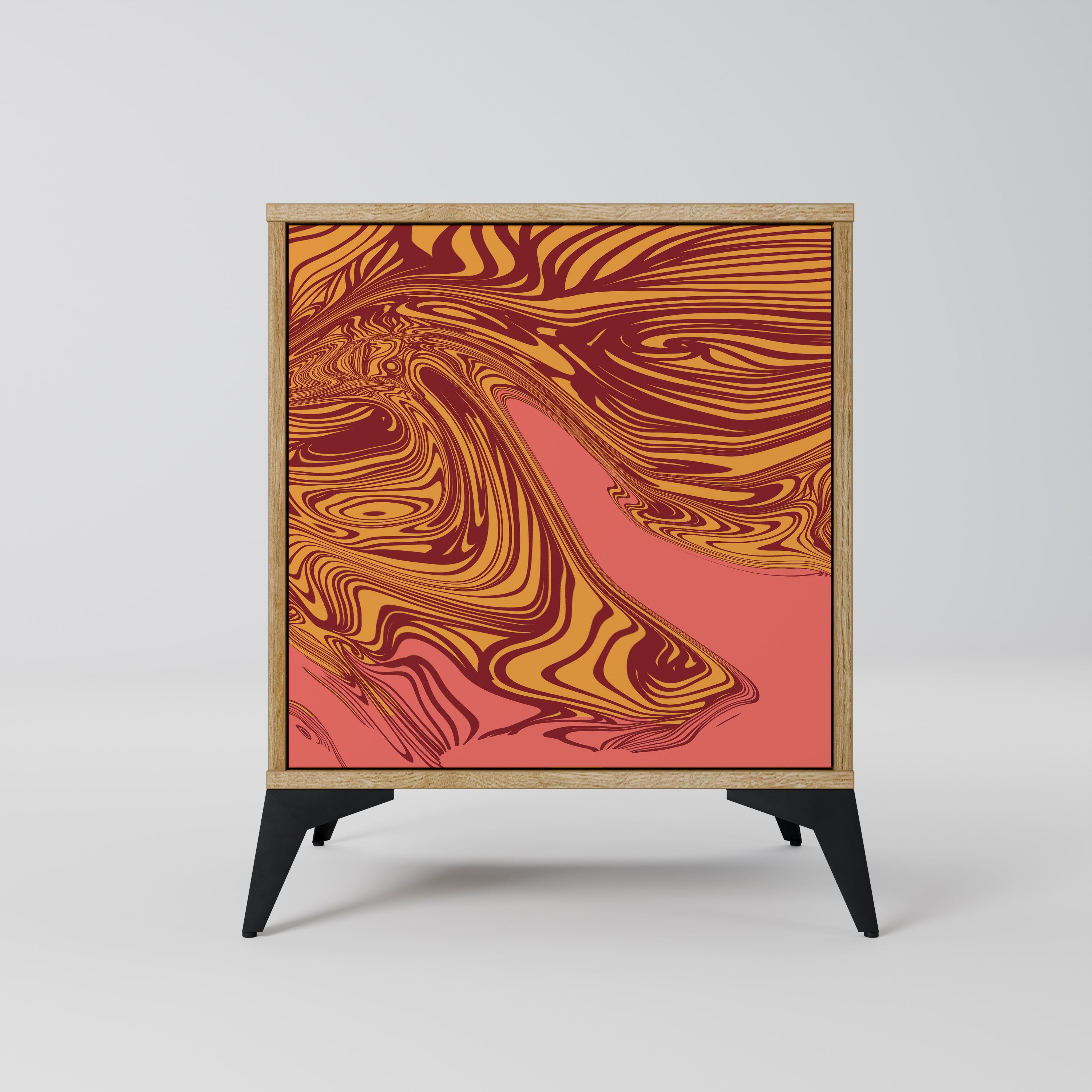 FLOATING THOUGHTS 1-Door Sideboard in Oak Effect