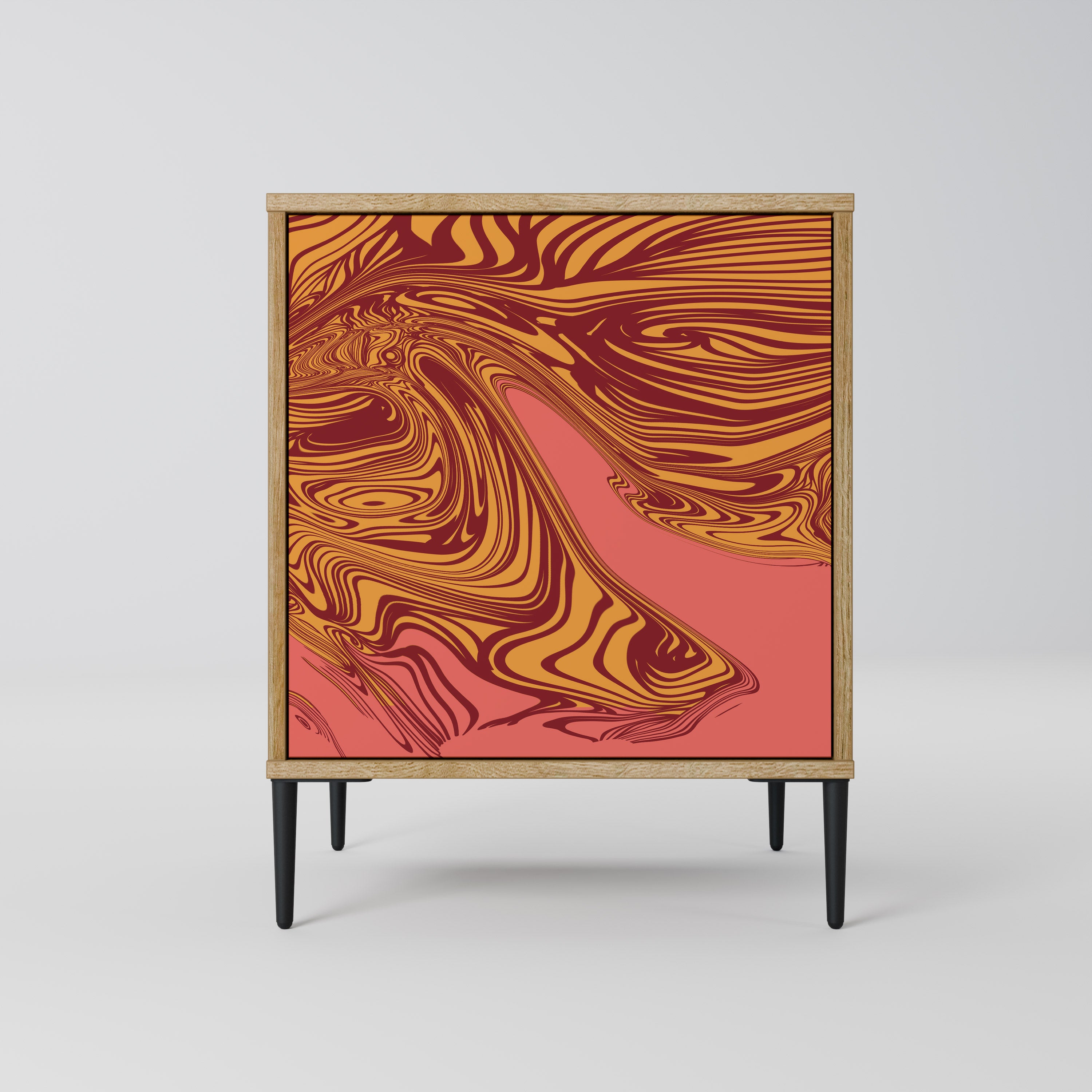 FLOATING THOUGHTS 1-Door Sideboard in Oak Effect