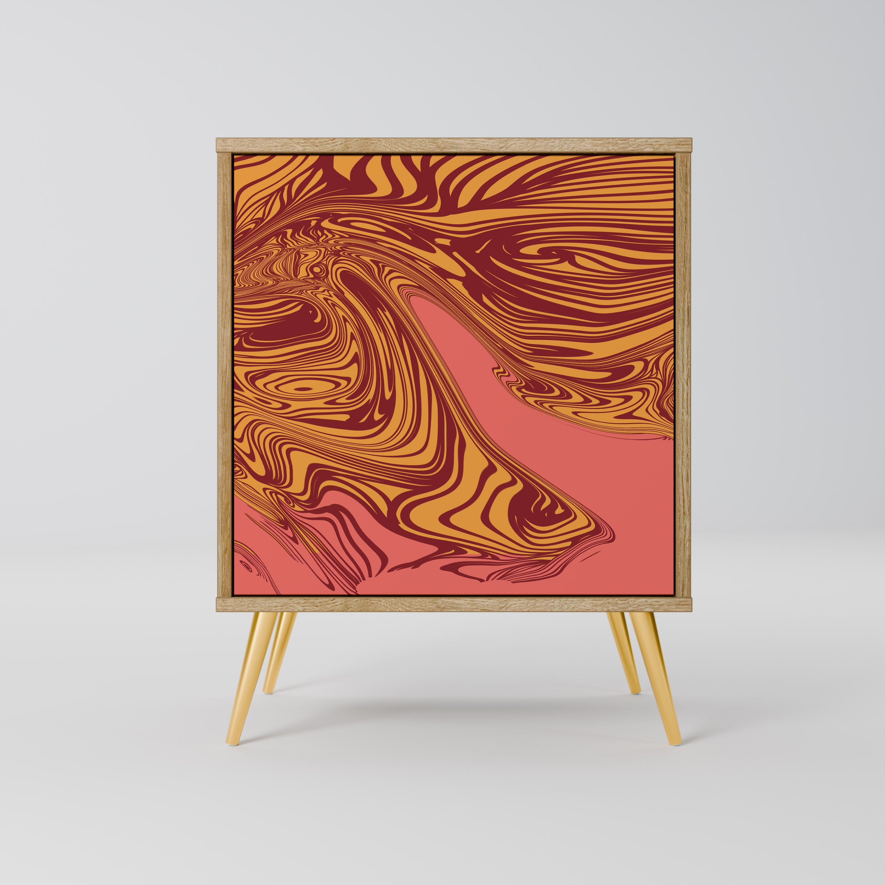 FLOATING THOUGHTS 1-Door Sideboard in Oak Effect