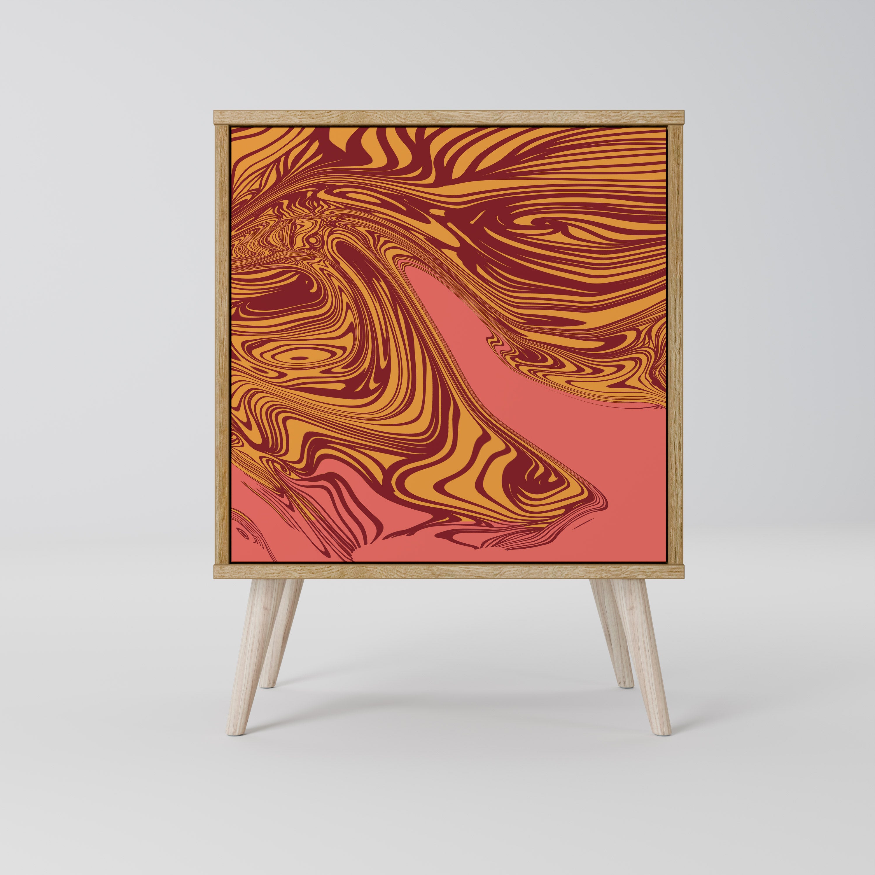 FLOATING THOUGHTS 1-Door Sideboard in Oak Effect