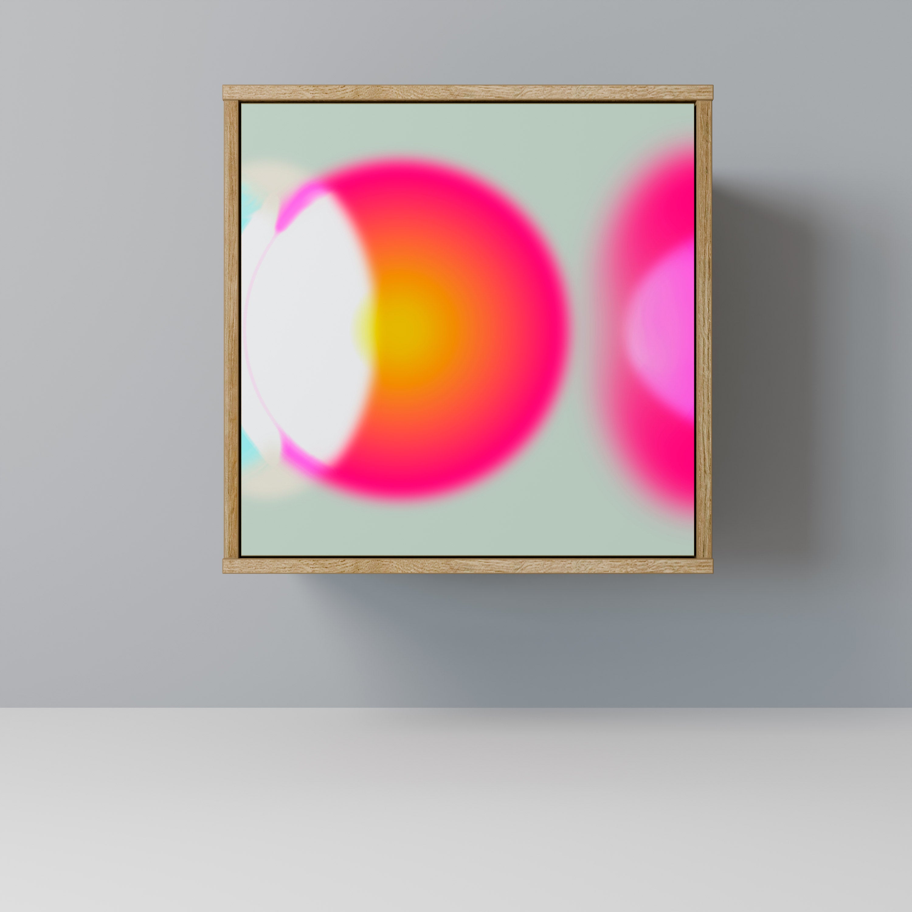 SYMPHONY OF COLORS 1-Door Sideboard in Oak Effect