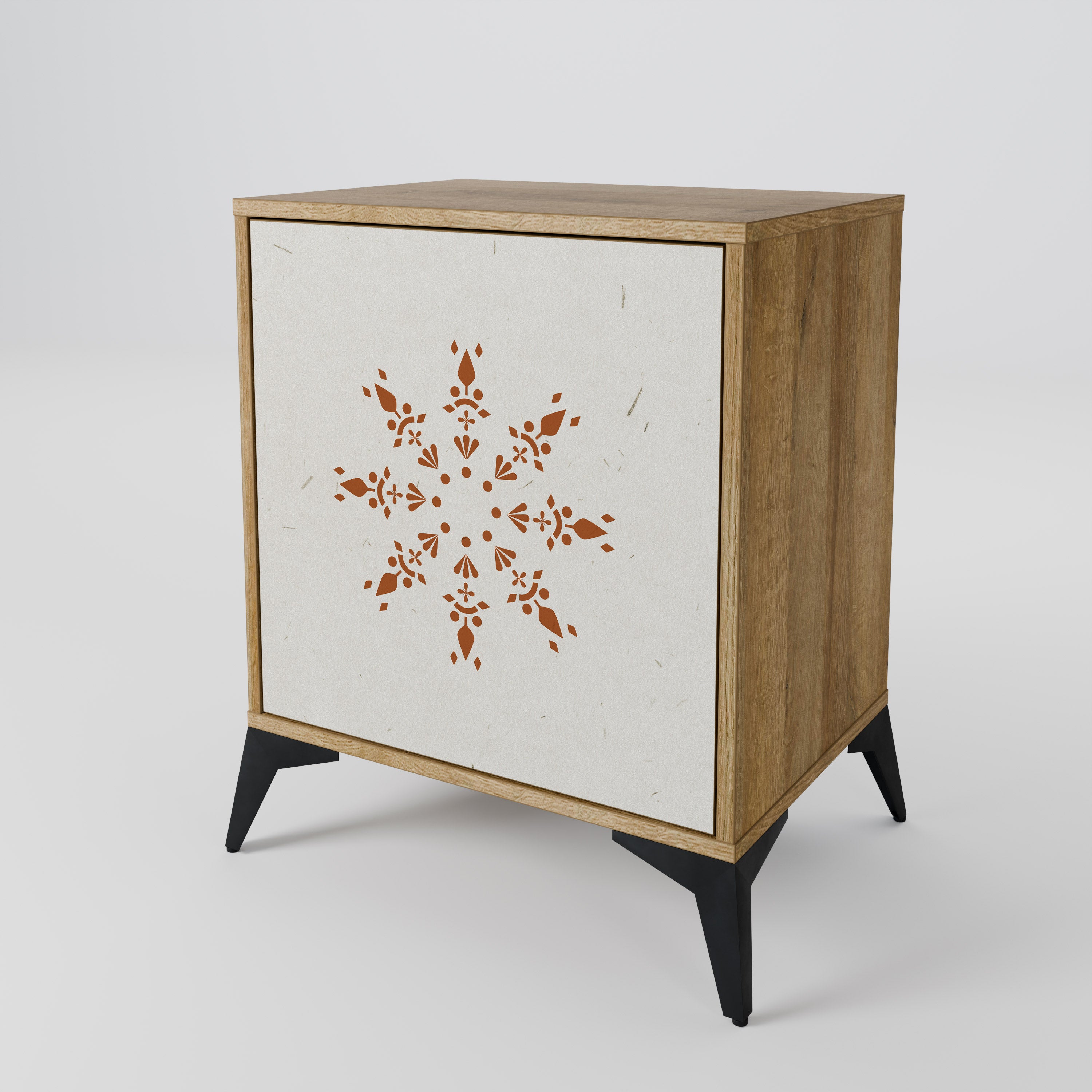 DAILY HARMONY 1-Door Sideboard in Oak Effect