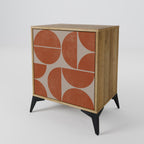 REPETITION COMPULSION 1-Door Sideboard in Oak Effect