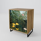 VIRGIN FOREST WITH SUNSET 1-Door Sideboard in Oak Effect