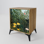 VIRGIN FOREST WITH SUNSET 1-Door Sideboard in Oak Effect