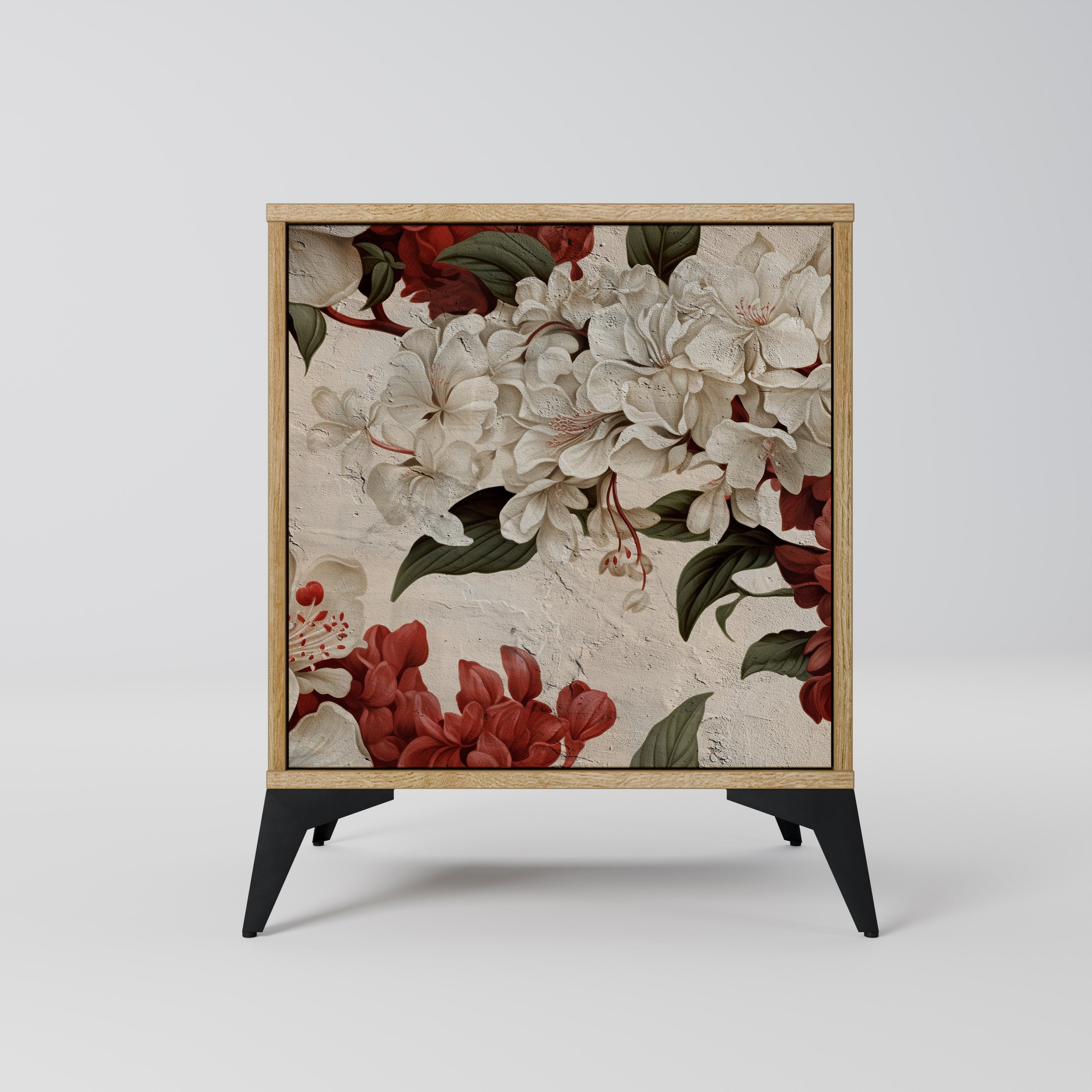 EPHEMERAL DAYS 1-Door Sideboard in Oak Effect