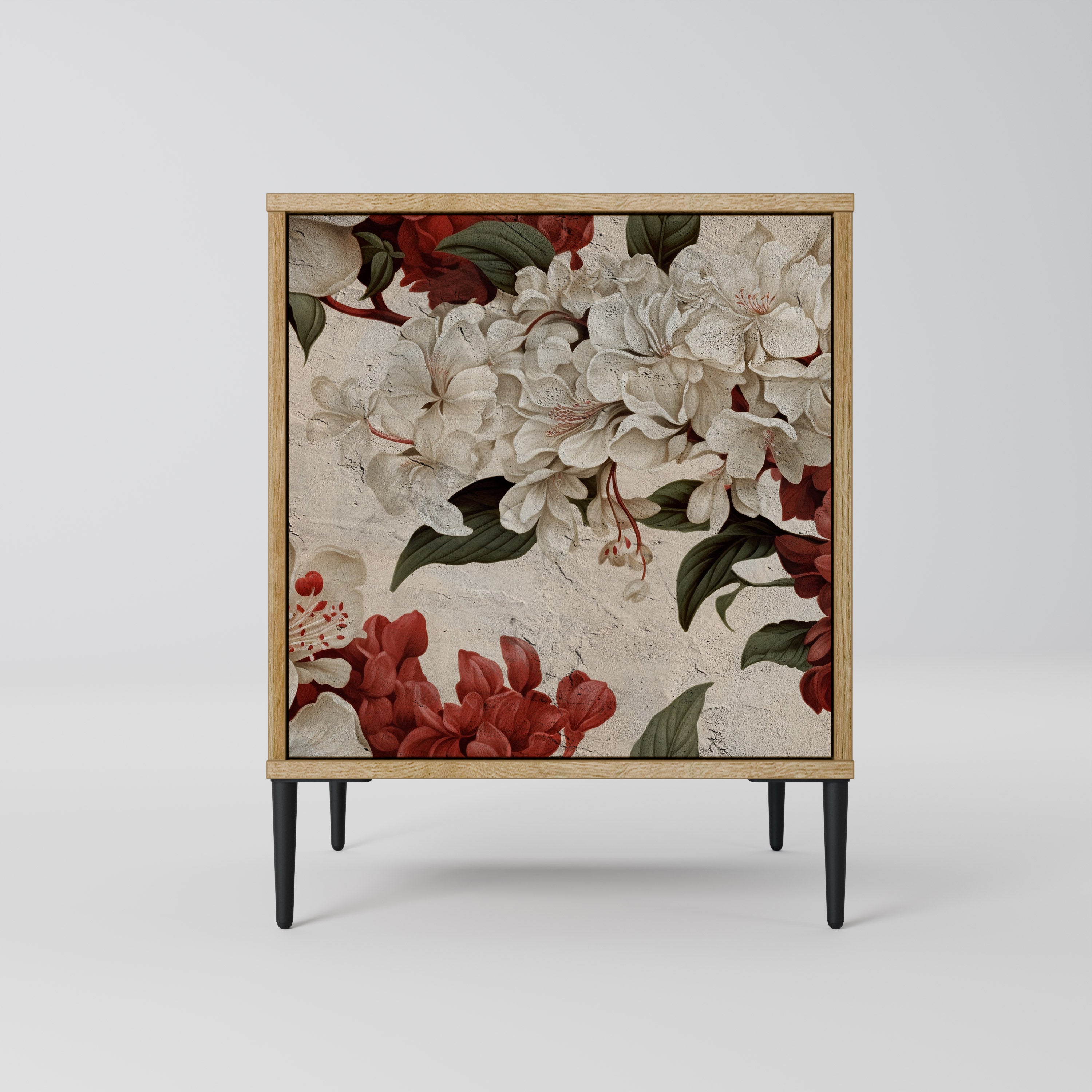 EPHEMERAL DAYS 1-Door Sideboard in Oak Effect