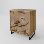 PETAL DISTINGUISH Aparador de 1 Puerta en Efecto Roble