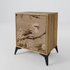 PETAL DISTINGUISH Aparador de 1 Puerta en Efecto Roble