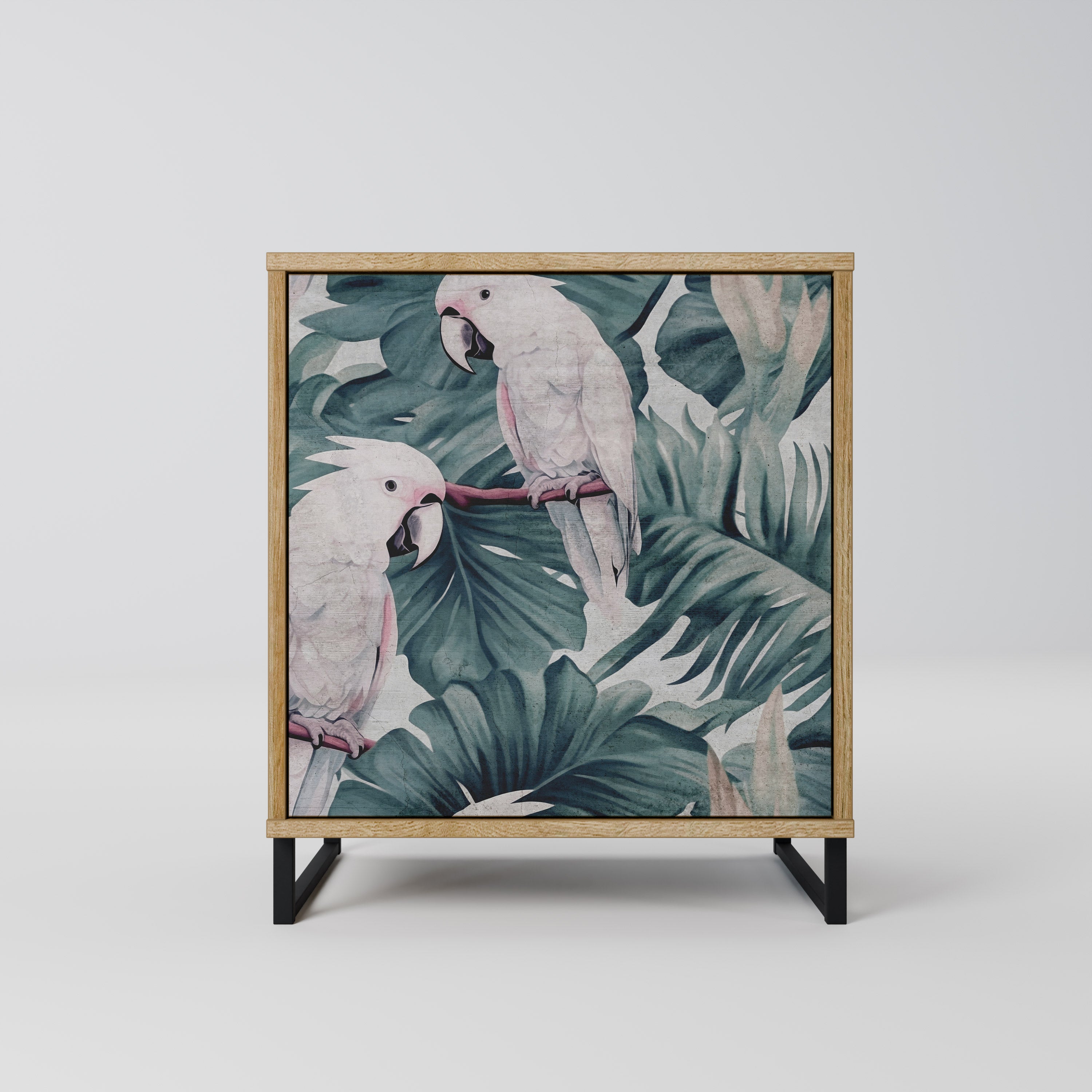 POPINJAY LOOK 1-Door Sideboard in Oak Effect