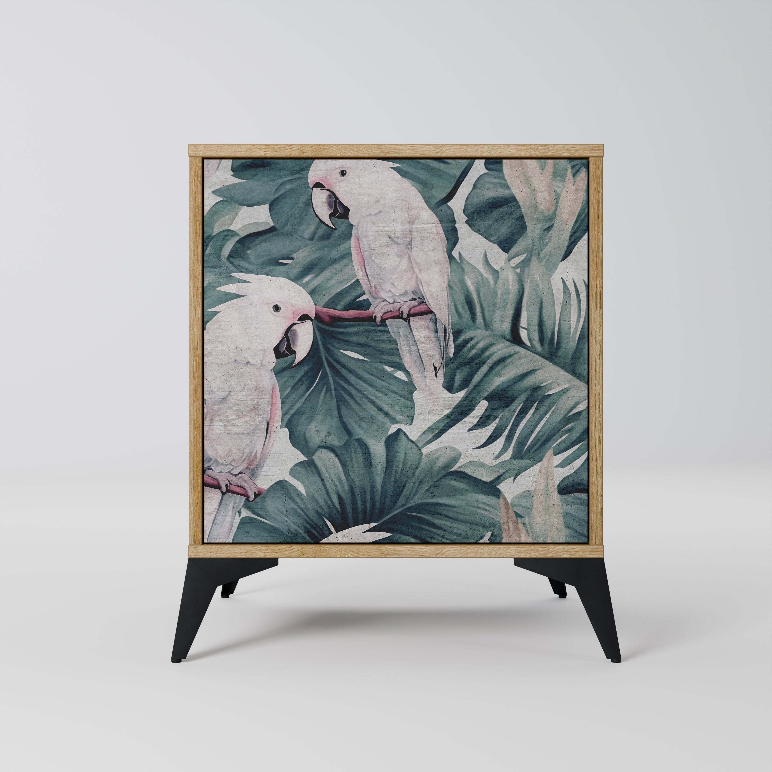 POPINJAY LOOK 1-Door Sideboard in Oak Effect