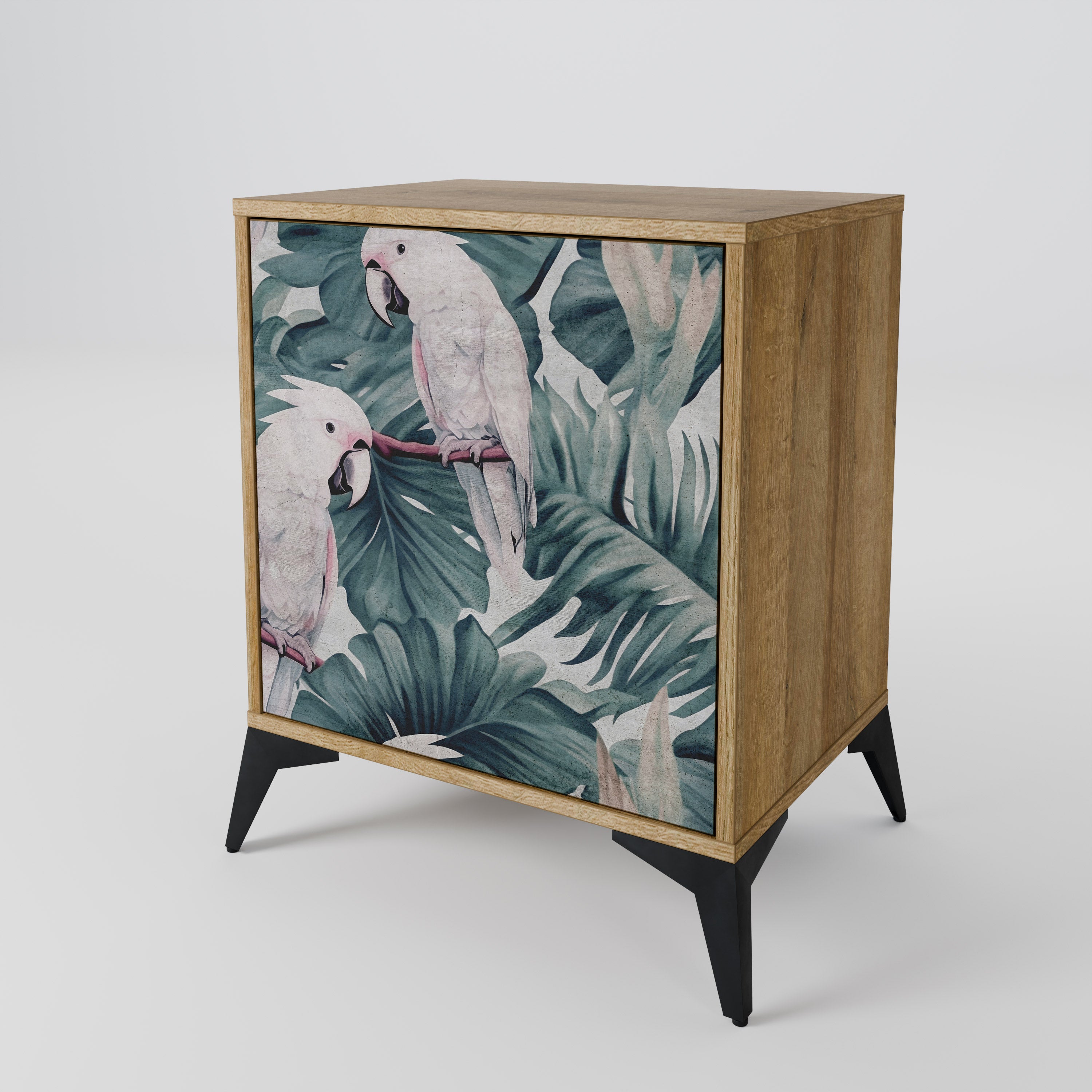 POPINJAY LOOK 1-Door Sideboard in Oak Effect