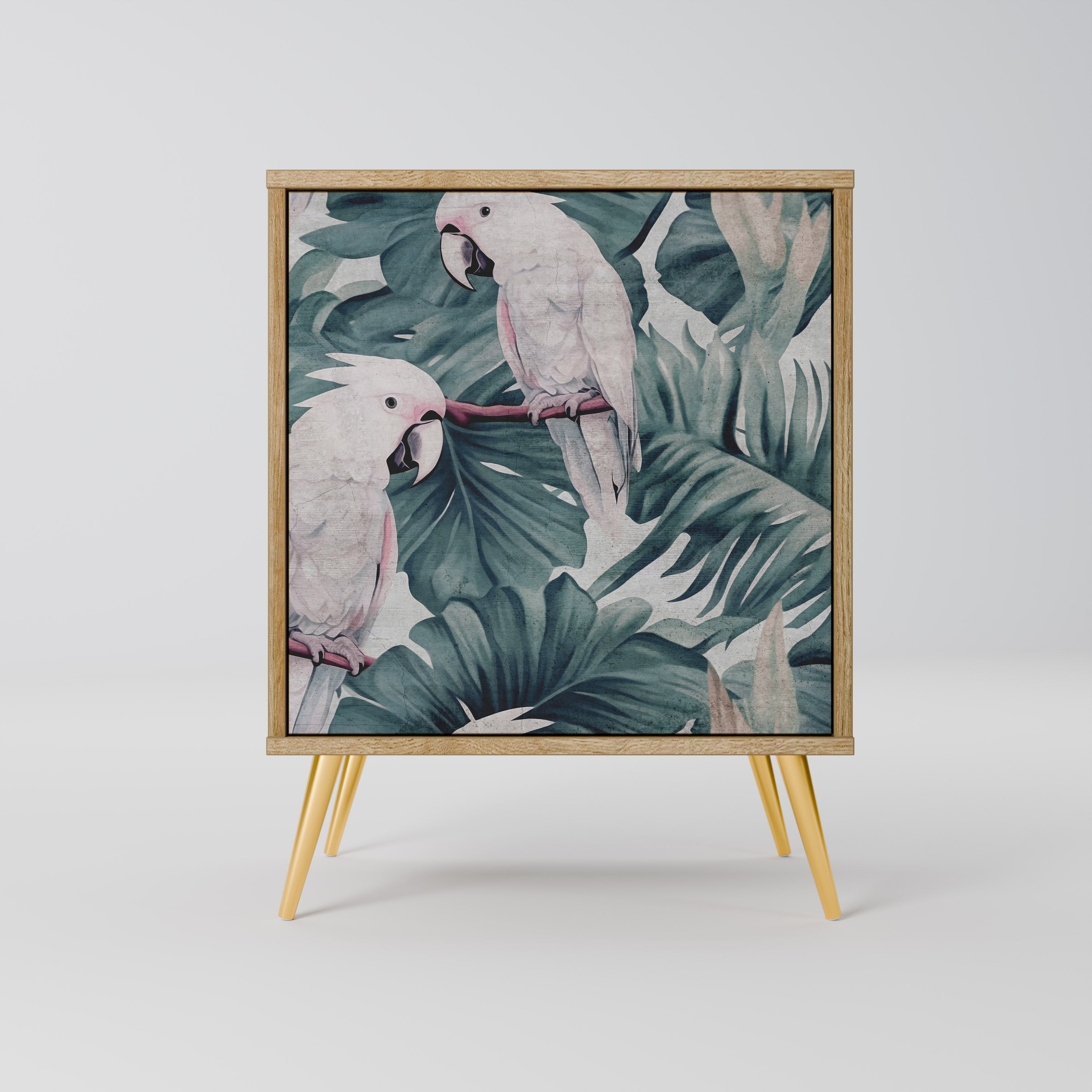 POPINJAY LOOK 1-Door Sideboard in Oak Effect