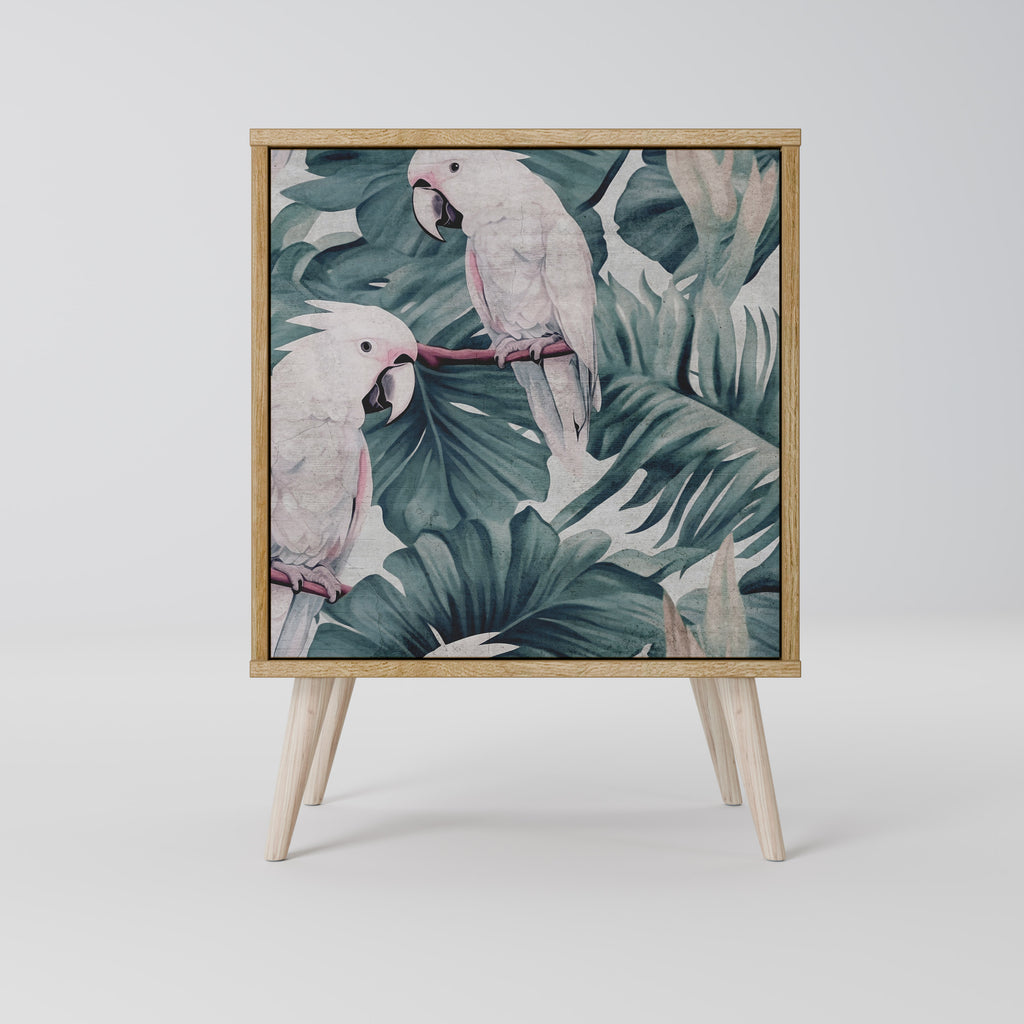 Aparador POPINJAY LOOK de 1 puerta con acabado roble